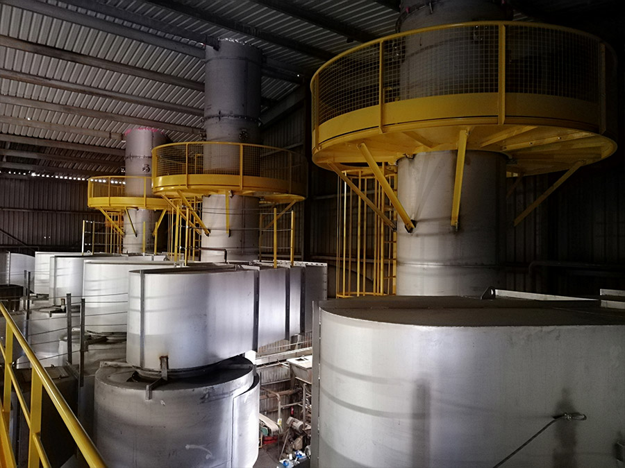 Líneas de gases de secadero